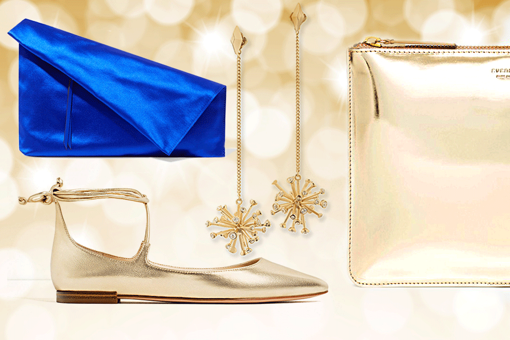 shiny, party-ready accessories