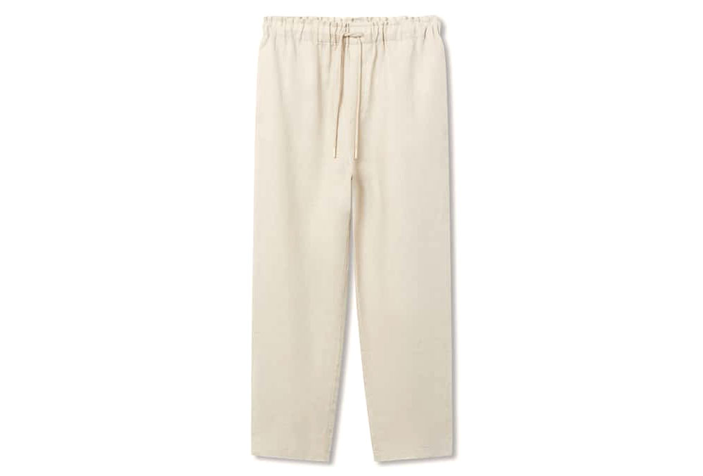 Mango's linen pants from its Committed Collection