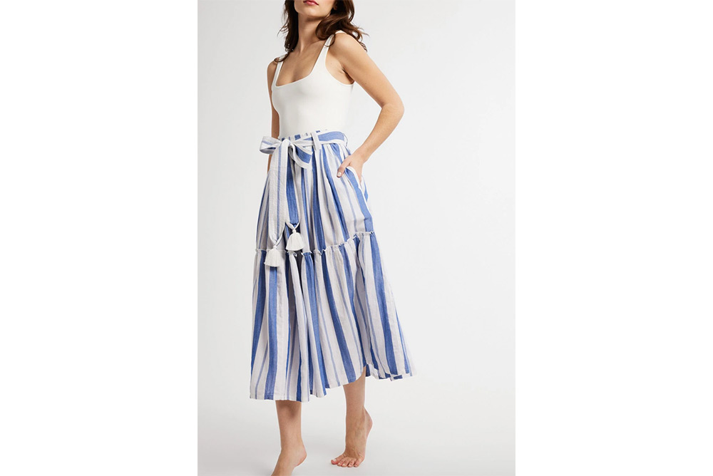 Mille's beach-awning skirt 