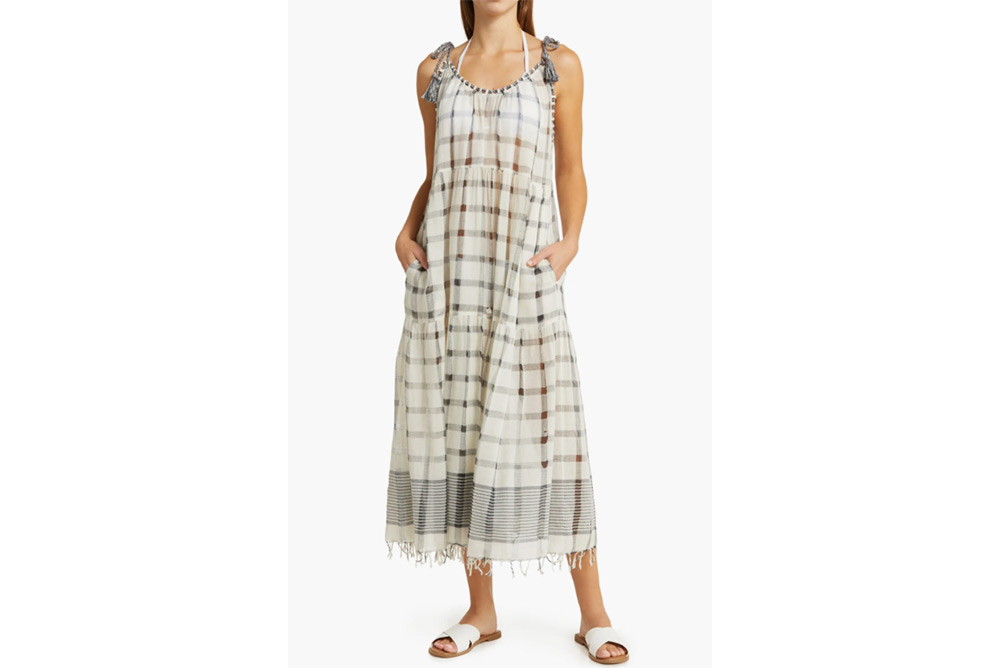 Window-pane check dress from Ulla Johnson