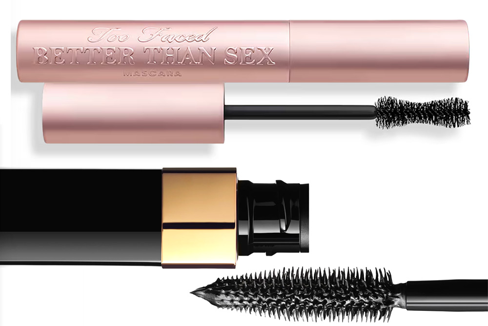 Mascaras that lengthen and add volume. 