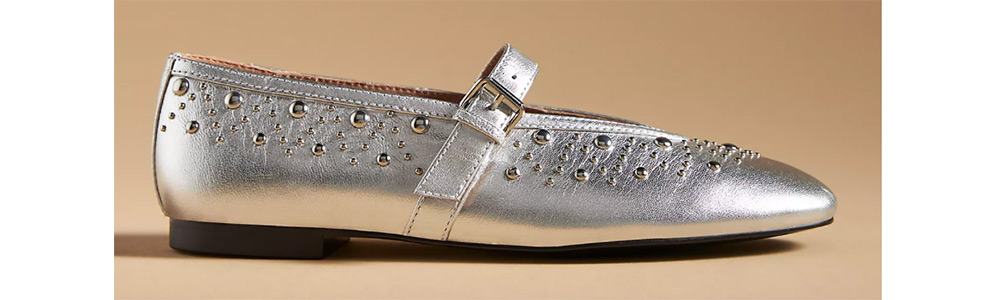 Studded Mary Janes