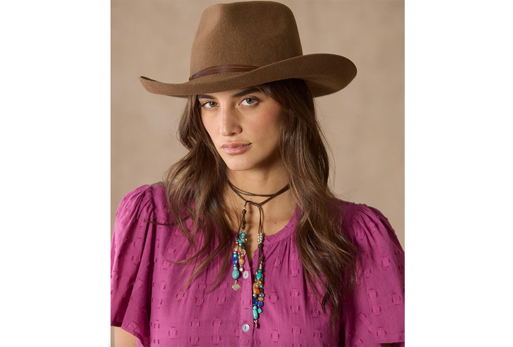 Sundance Catalogue Cassandra cowboy hat