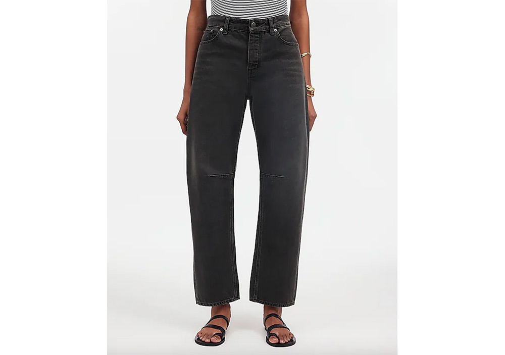 Madewell Darted Black Jeans