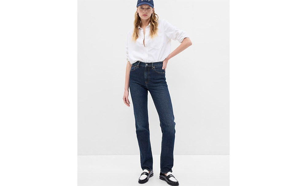 Gap High-Rise '90s Straight Jeans