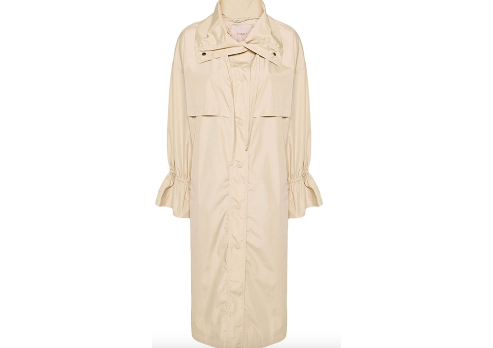 Twinset taffeta trench