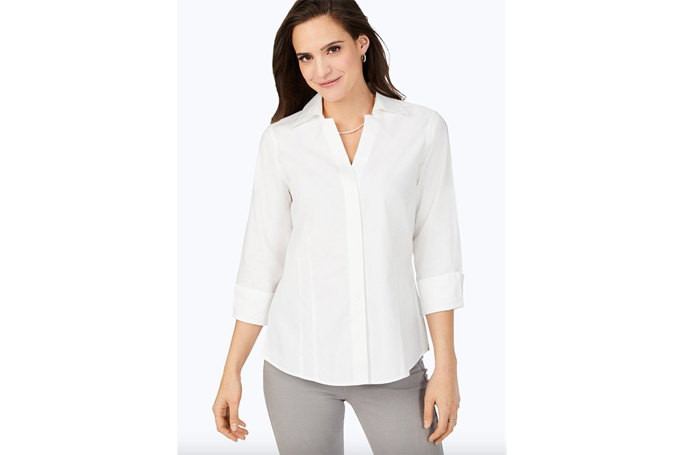 Foxcroft non-iron white shirt