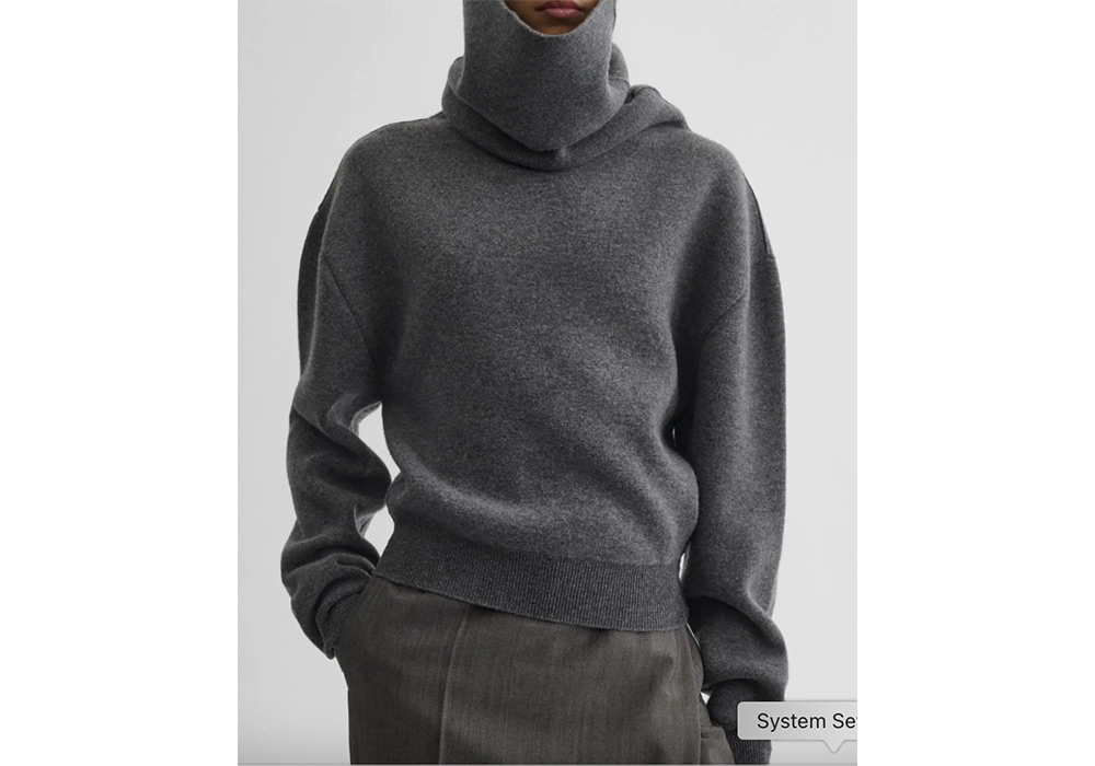 Phoebe Philo funnel neck