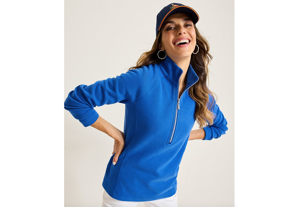 Aruba half-zip sweatshirt